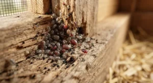 Summer poultry care checklist for managing red mite risks in UK back gardens and allotments.