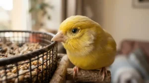 Identifying clicking breathing symptoms that require air sac mite treatment for canaries
